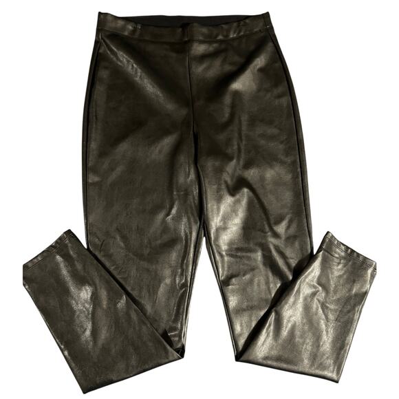 Express faux leather pants black - Size Large - Picture 1 of 5